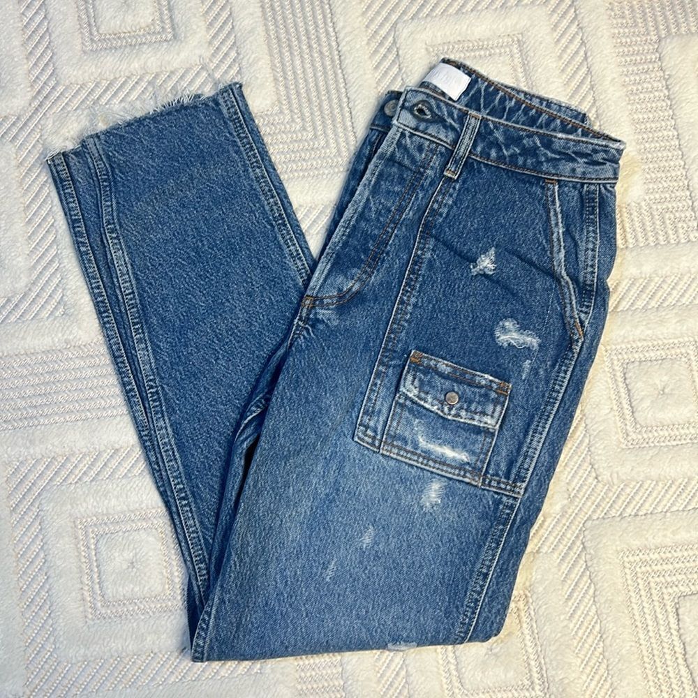 BOYISH - High Risw Button Fly Jean
